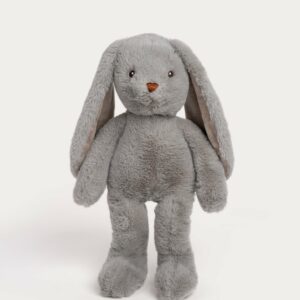 Προσωποποιημένο Κεντημένο Λούτρινο Αρκουδάκι Svea,Bunny,Grey,45cm