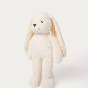 Alternative view of Προσωποποιημένο Κεντημένο Λούτρινο Αρκουδάκι Svea,Bunny,Cream,45cm