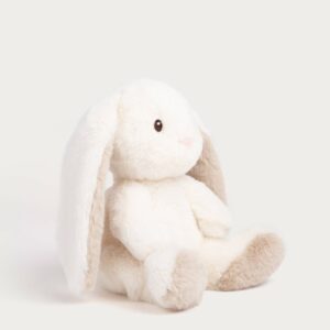 Alternative view of Προσωποποιημένο Κεντημένο Λούτρινο Λαγουδάκι Teddy Mocca,Bunny,small