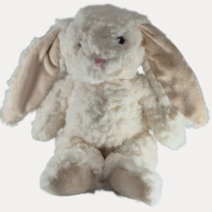 Προσωποποιημένο Κεντημένο Λούτρινο Κουνελάκι Linnea Bunny White 30cm