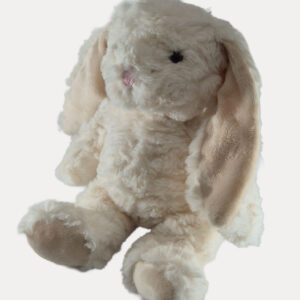 Alternative view of Προσωποποιημένο Κεντημένο Λούτρινο Κουνελάκι Linnea Bunny White 30cm